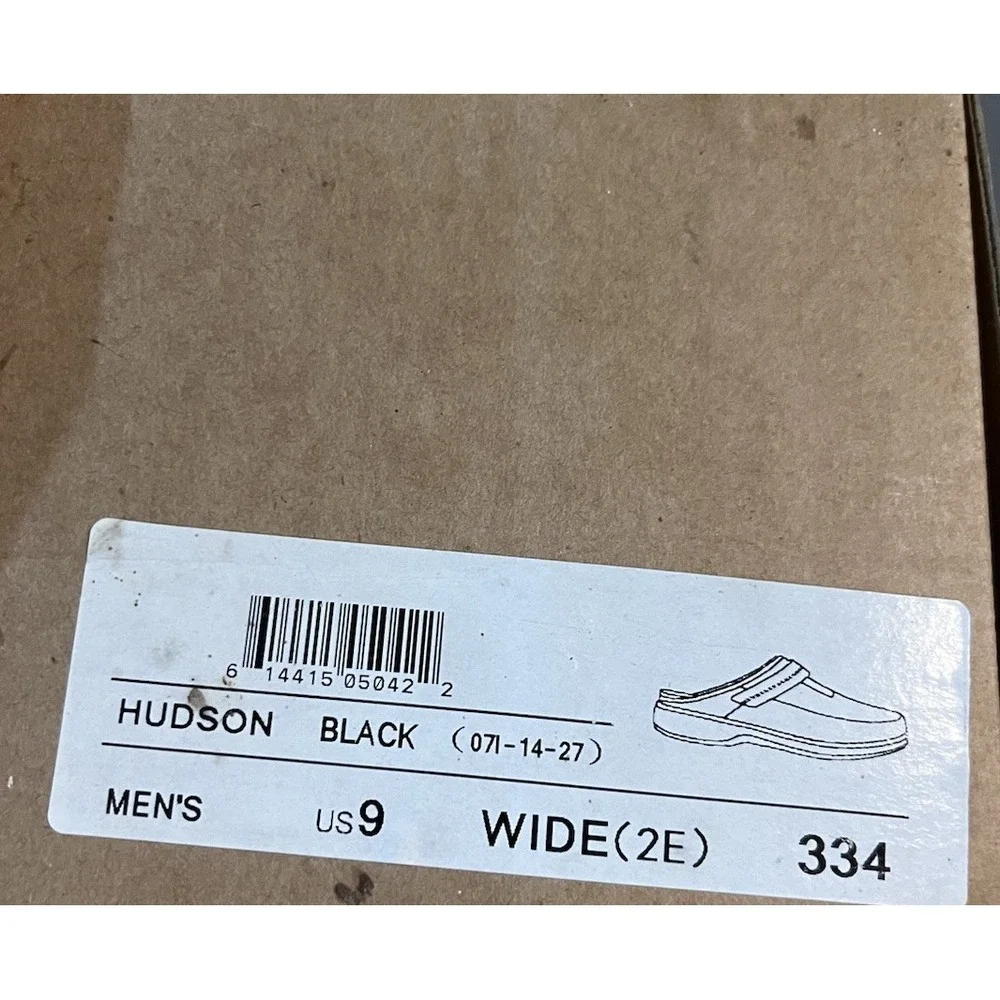 Ortho Hudson Mens Stretch  Slip On Sandals Stretch  Msrp $160
